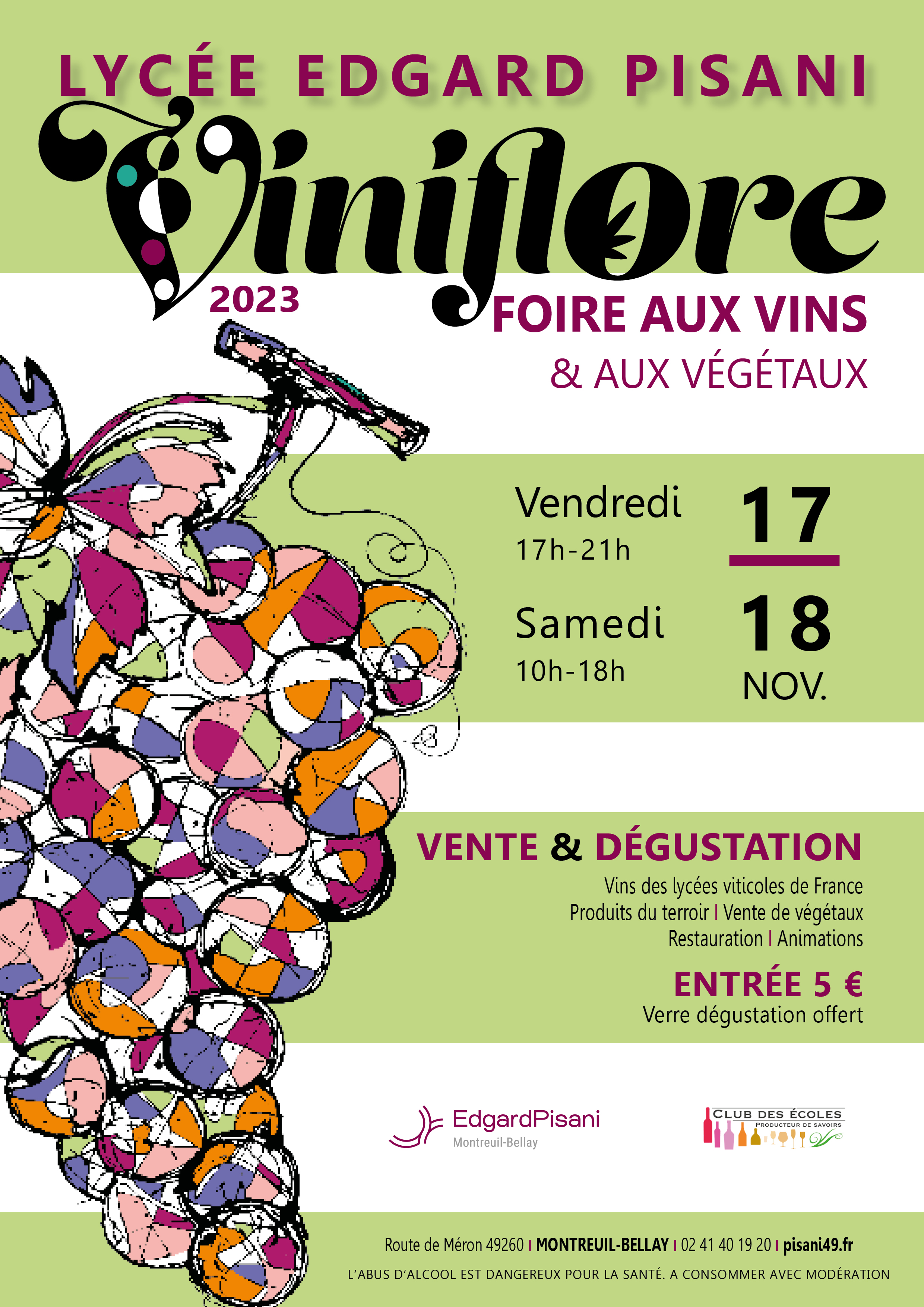 Affche Viniflore 17nov