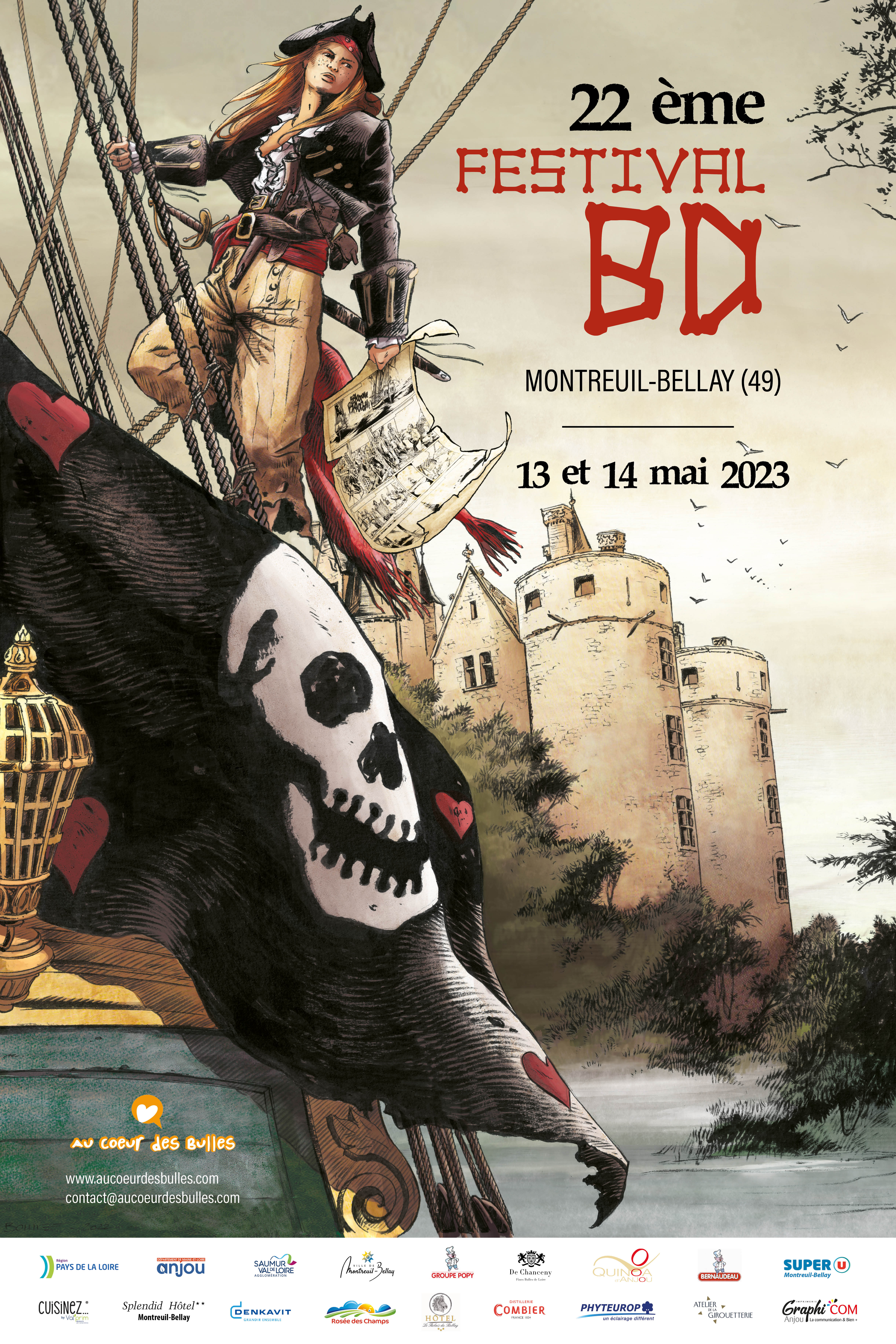 Affiche Festival BD 2023