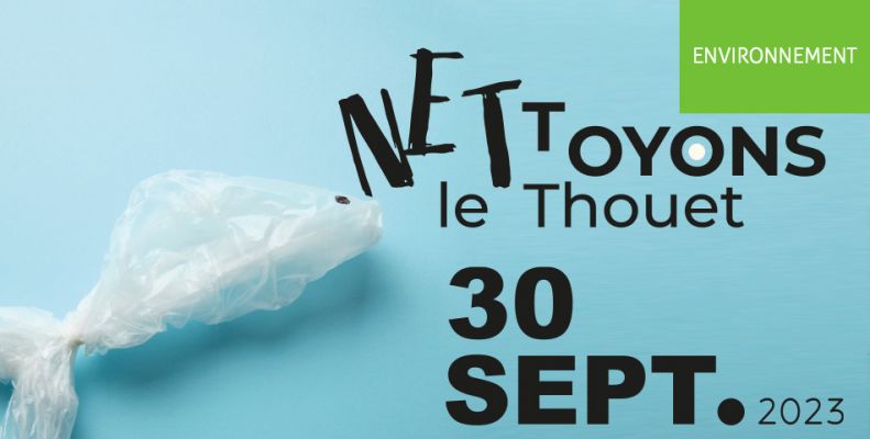 Nettoyons le Thouet le 30 septembre 2023