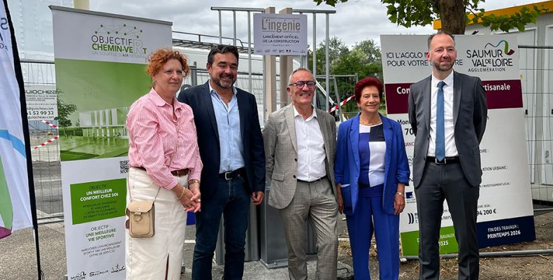 L'Agglo lance officiellement la construction de la cour artisanale 