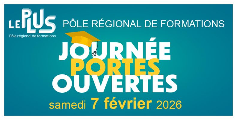Le Plus, Pôle régional de formations à Saumur, ouvre ses portes samedi 7 février 2026