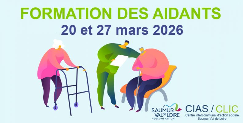 Le CIAS Saumur Val de Loire organise une formation gratuite dédiée aux aidants de personnes atteintes de maladies neurodégénératives