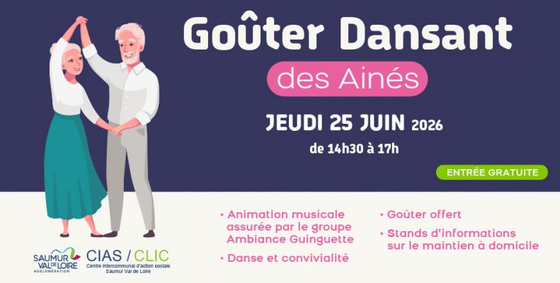 Un goûter dansant à Doué-en-Anjou pour rompre l’isolement des aînés