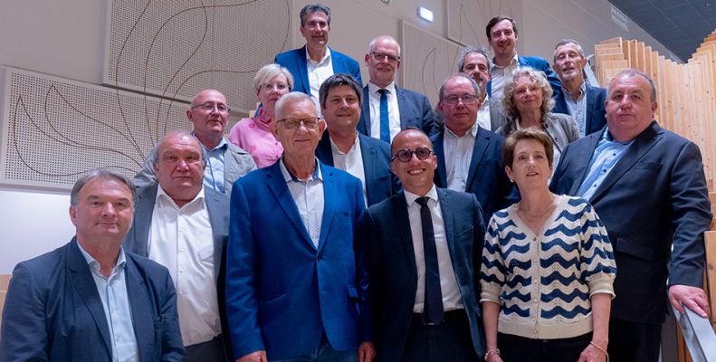 Lambert Creuxlebois élu président de la Communauté d'Agglomération Saumur Val de Loire