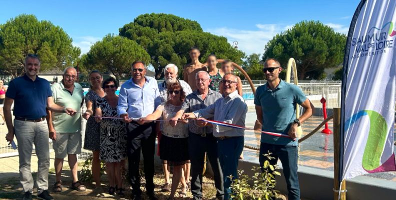 Une nouvelle aire de jeux aqualudiques à la piscine de Brain-sur-Allonnes