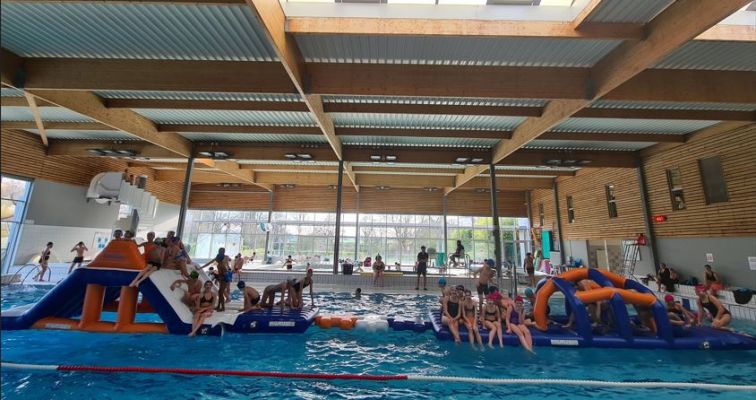 Travaux de réhabilitation  du Centre Aquatique Les Fontaines de Doué-en-Anjou