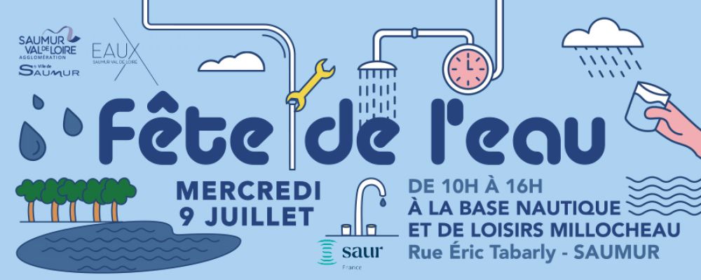 La Fête de l’Eau fait escale à Saumur le mercredi 9 juillet 2025