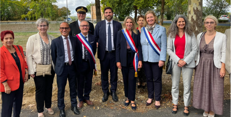 Visite du Ministre de la Ville et du Logement dans le cadre d'Objectif Chemin-Vert