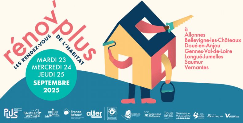 23 • 24 • 25 septembre 2025 : Rénov'Plus, les rendez-vous de l'Habitat