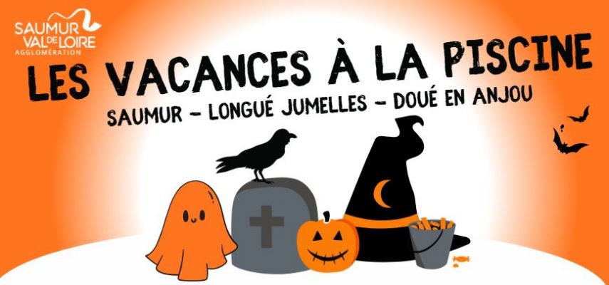 Vacances d’automne : animations spéciales dans les piscines de Saumur Val de Loire