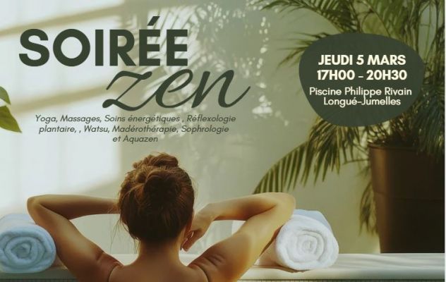 SOIRÉE ZEN À LA PISCINE PHILIPPE RIVAIN