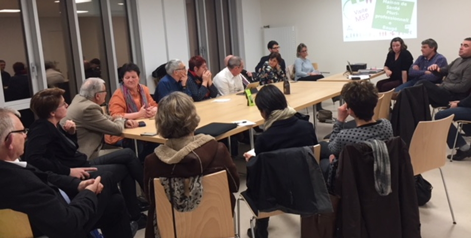 Visite de la Maison de Santé Pluriprofessionnelle de Baugé-en-Anjou