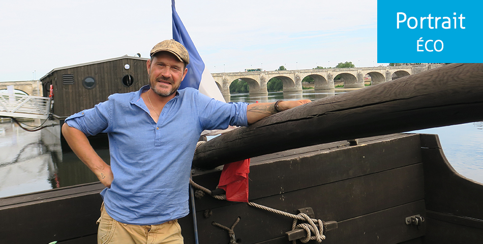 Saumur : la Nonchalante du transport de marchandises à celui de touristes