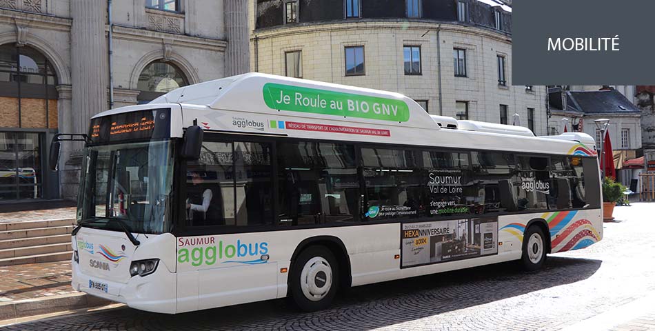 Des bus au bio GNV sur les lignes de Saumur Agglobus