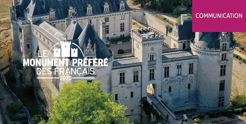 Le château de Brézé en lice pour le concours du « Monument préféré des Français »