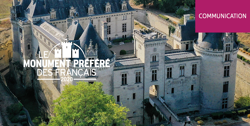 Le château de Brézé en lice pour le concours du « Monument préféré des Français »