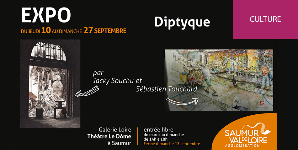 Exposition Diptyque par Jacky Souchu et Sébastien Touchard