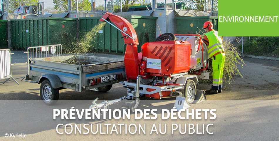 Prévention des déchets : consultation au public jusqu'au 17 mars 2021