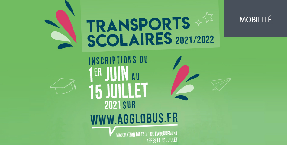 Transports scolaires : inscriptions du 1er juin au 15 juillet 2021