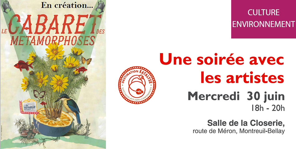 Mercredi 30 juin : au cœur de la transition écologique avec la Compagnie Spectabilis en répétition publique à Montreuil-Bellay