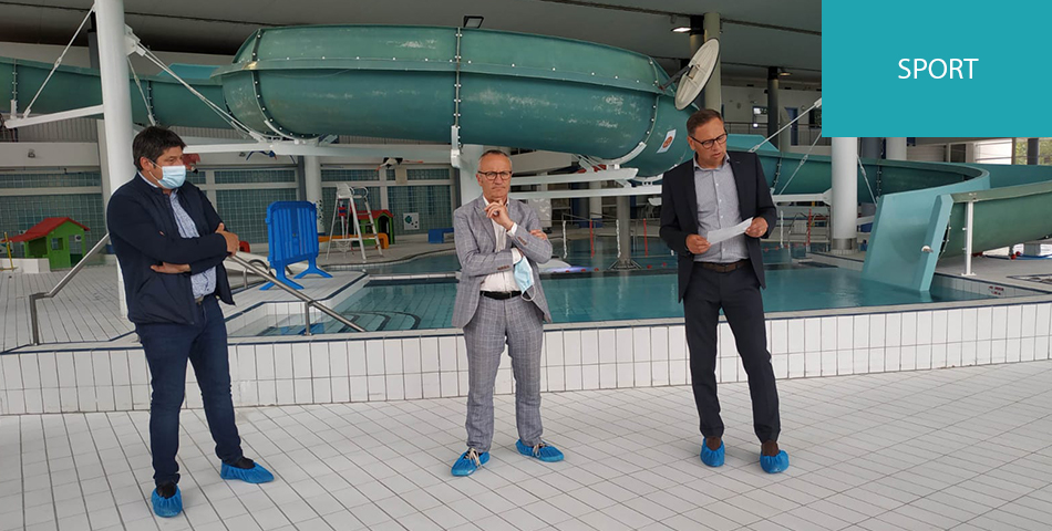 Piscine du Val de Thouet à Saumur : inauguration des travaux de rénovation