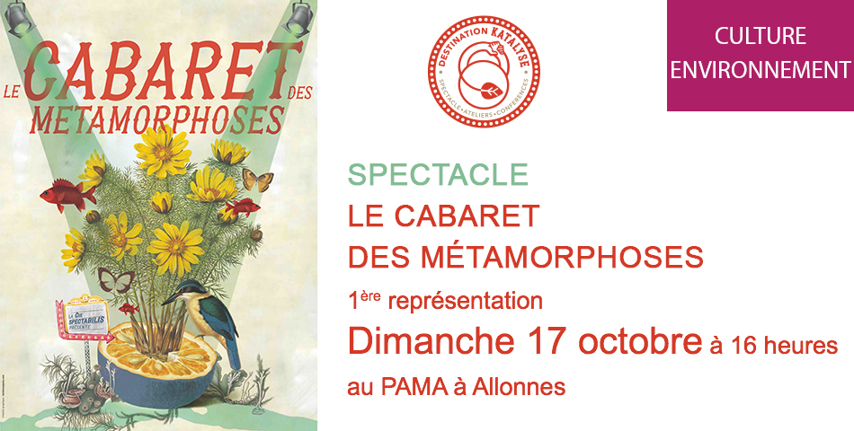 Allonnes : première du spectacle « Le Cabaret des Métamorphoses » par la compagnie Spectabilis dimanche 17 octobre