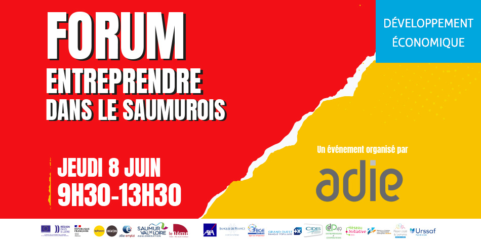 Un forum pour entreprendre en Saumurois le 8 juin