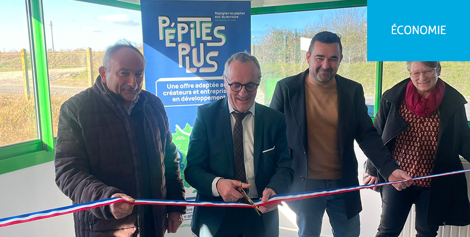 L'Agglo inaugure une nouvelle pépinière d'entreprises à Doué-en-Anjou 