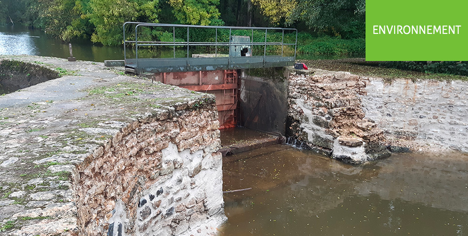 Des travaux sur le barrage de la Salle à Montreuil-Bellay