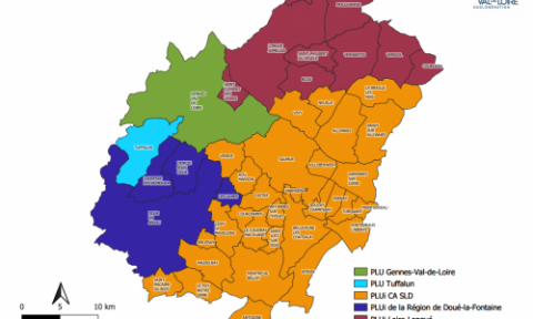 Le PLUi du secteur "Saumur Loire Développement"