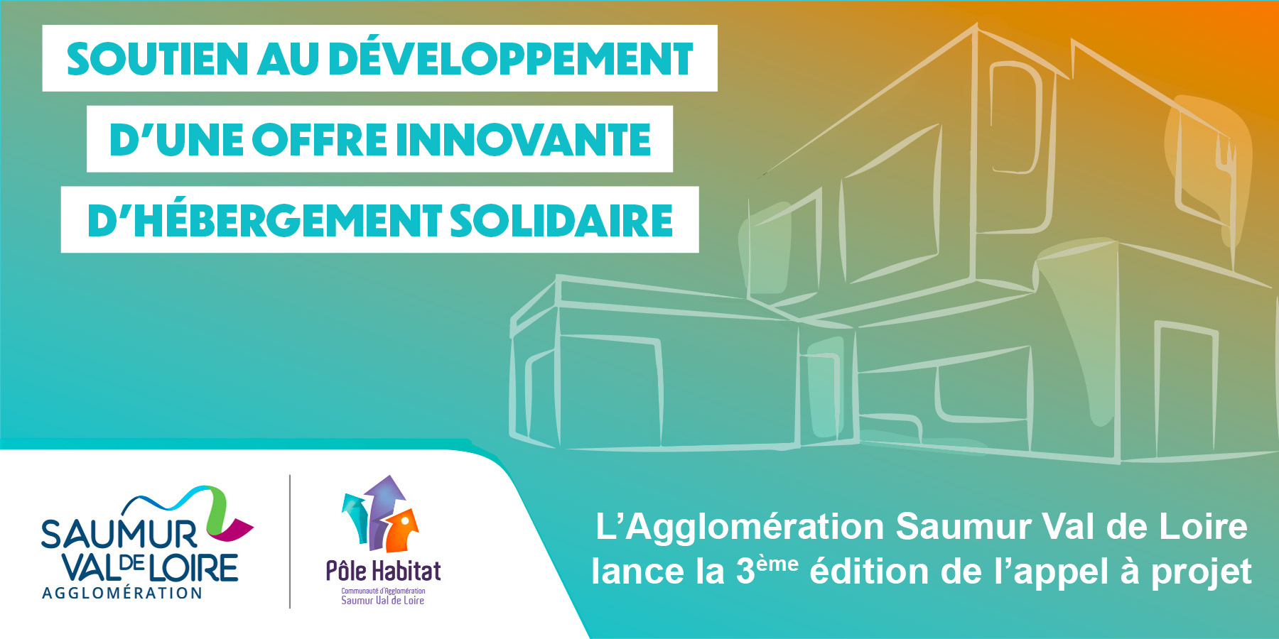 Soutien au d&eacute;veloppement d'une offre innovante d'h&eacute;bergement solidaire : l'Agglo lance la 3&egrave;me &eacute;dition de l'appel &agrave; projet 