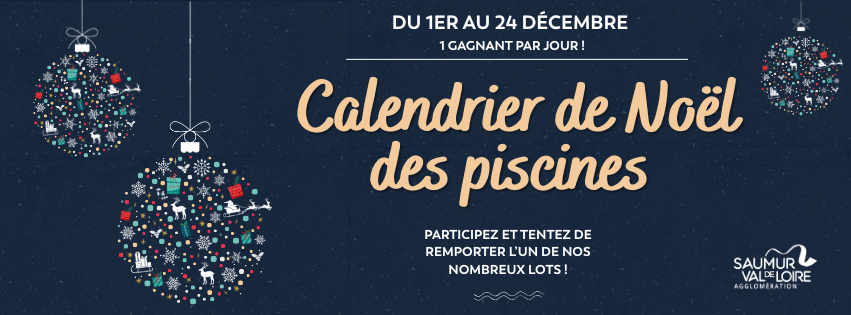 Lancement du Calendrier de Noël dans les piscines communautaires