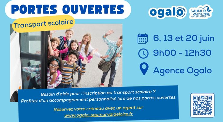 Inscriptions au transport scolaire : des portes ouvertes pour vous accompagner