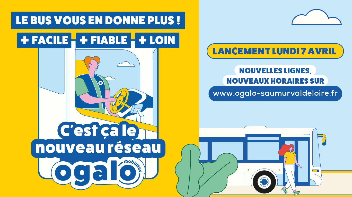 Un nouveau réseau de bus pour une mobilité facilitée à Saumur