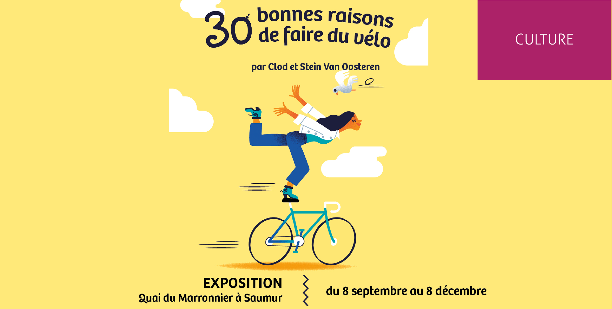 30 bonnes raisons de faire du vélo par Clod et Stein Van Oosteren