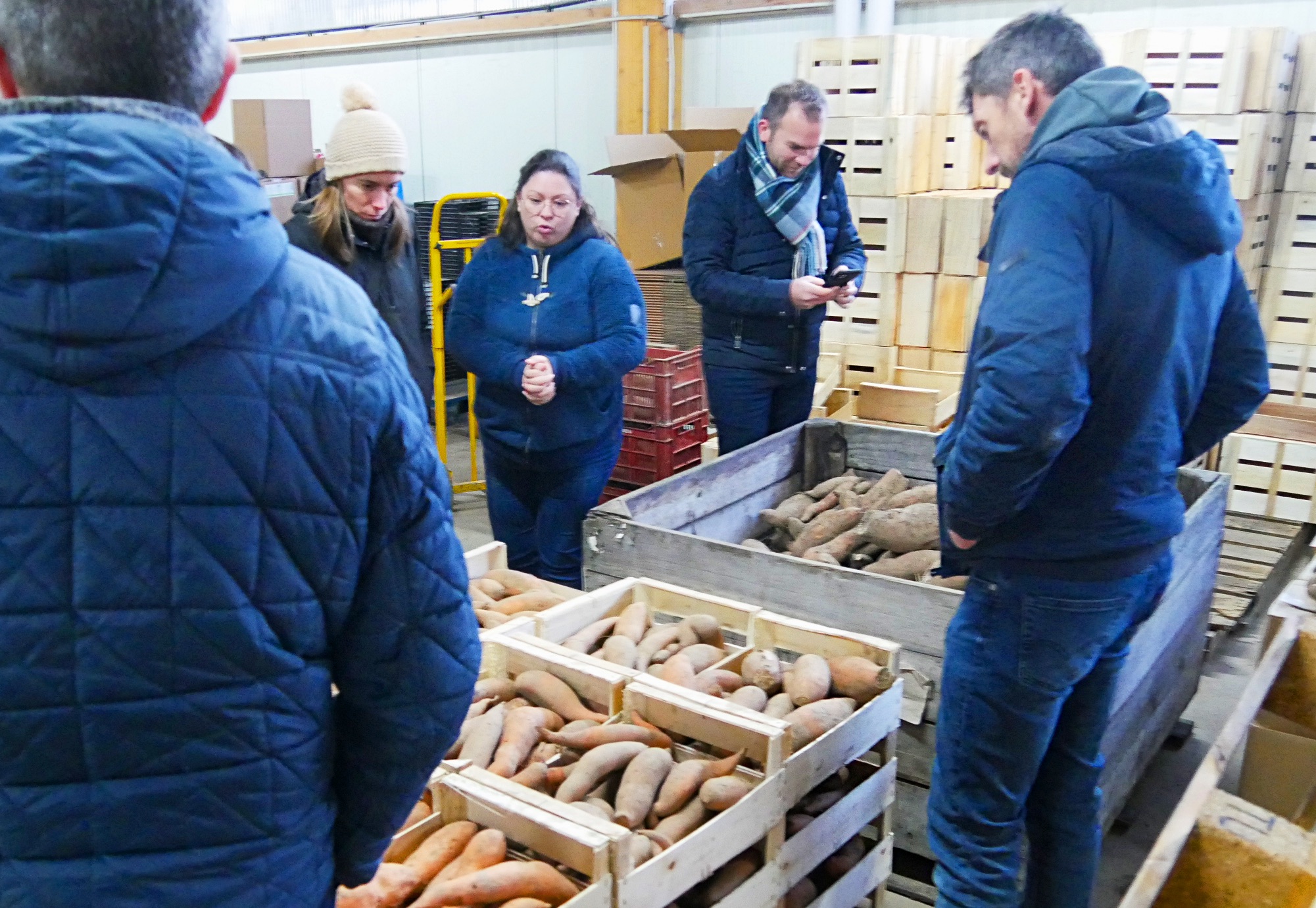 Les restaurants collectif du Saumurois en visite de ferme