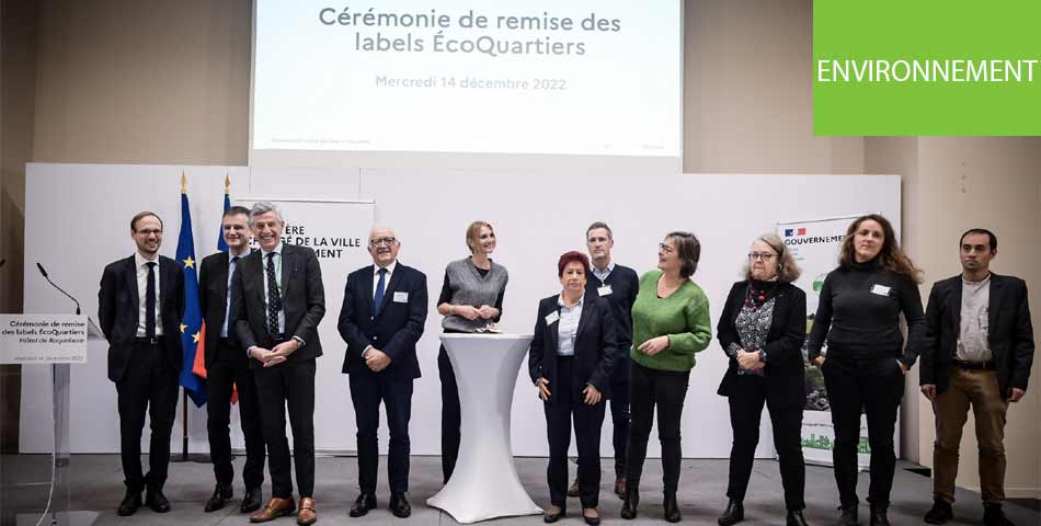 Label ÉcoQuartier étape 2 : Remise de Label pour le projet du Quartier du Chemin-Vert à Saumur