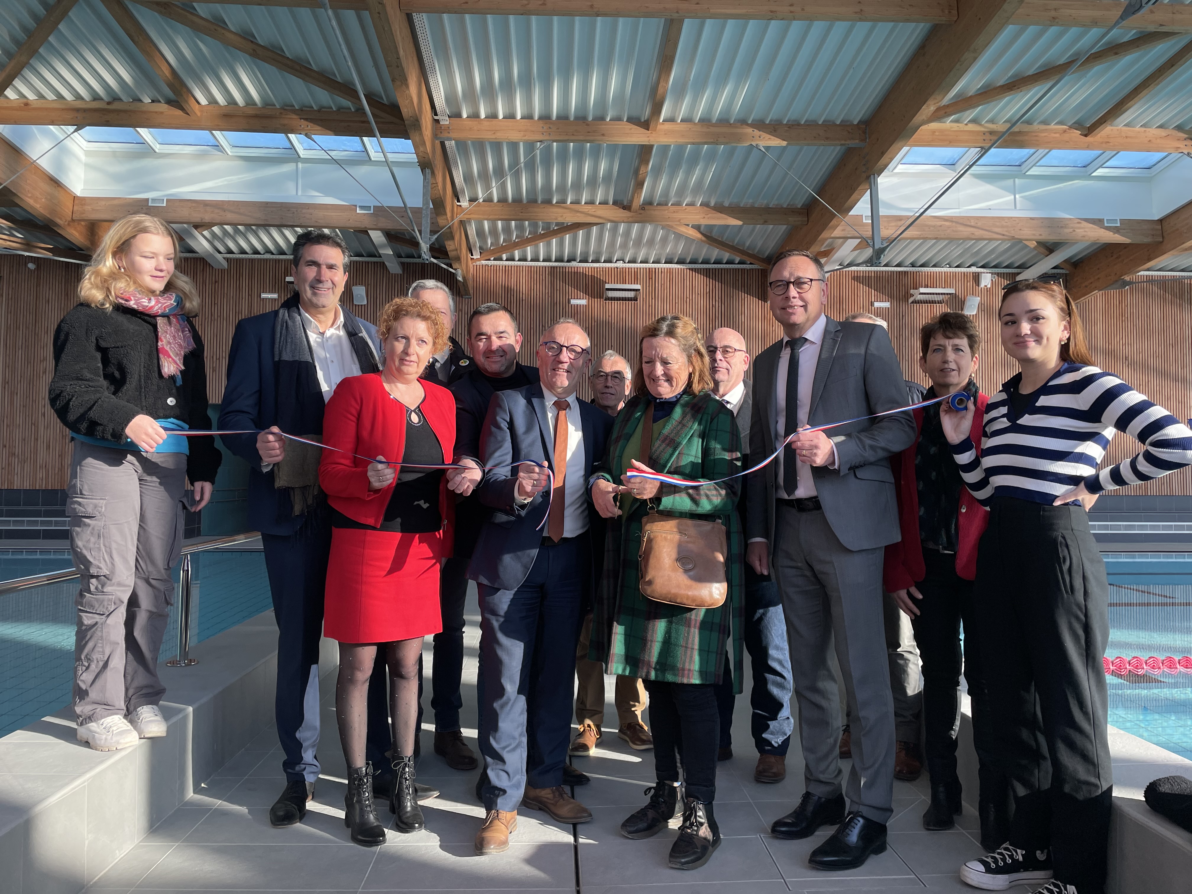 Le centre aquatique Philippe Rivain inauguré