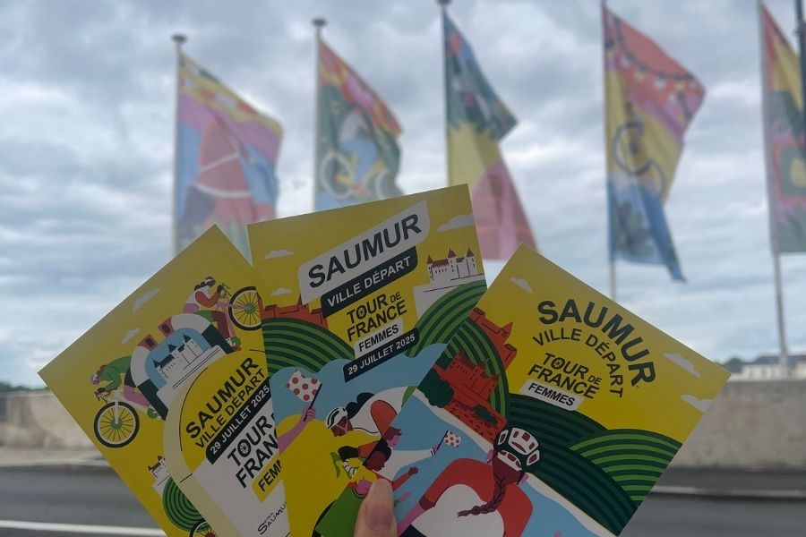 Le Tour de France Femmes fait étape à Saumur : envoyez vos plus belles photos !