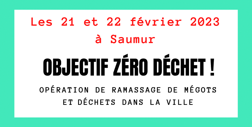 Objectif Zéro Déchet : opération de ramassage