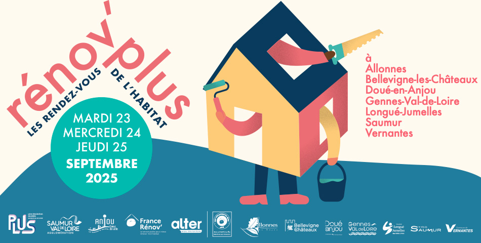 23 • 24 • 25 septembre 2025 : Rénov'Plus, les rendez-vous de l'Habitat