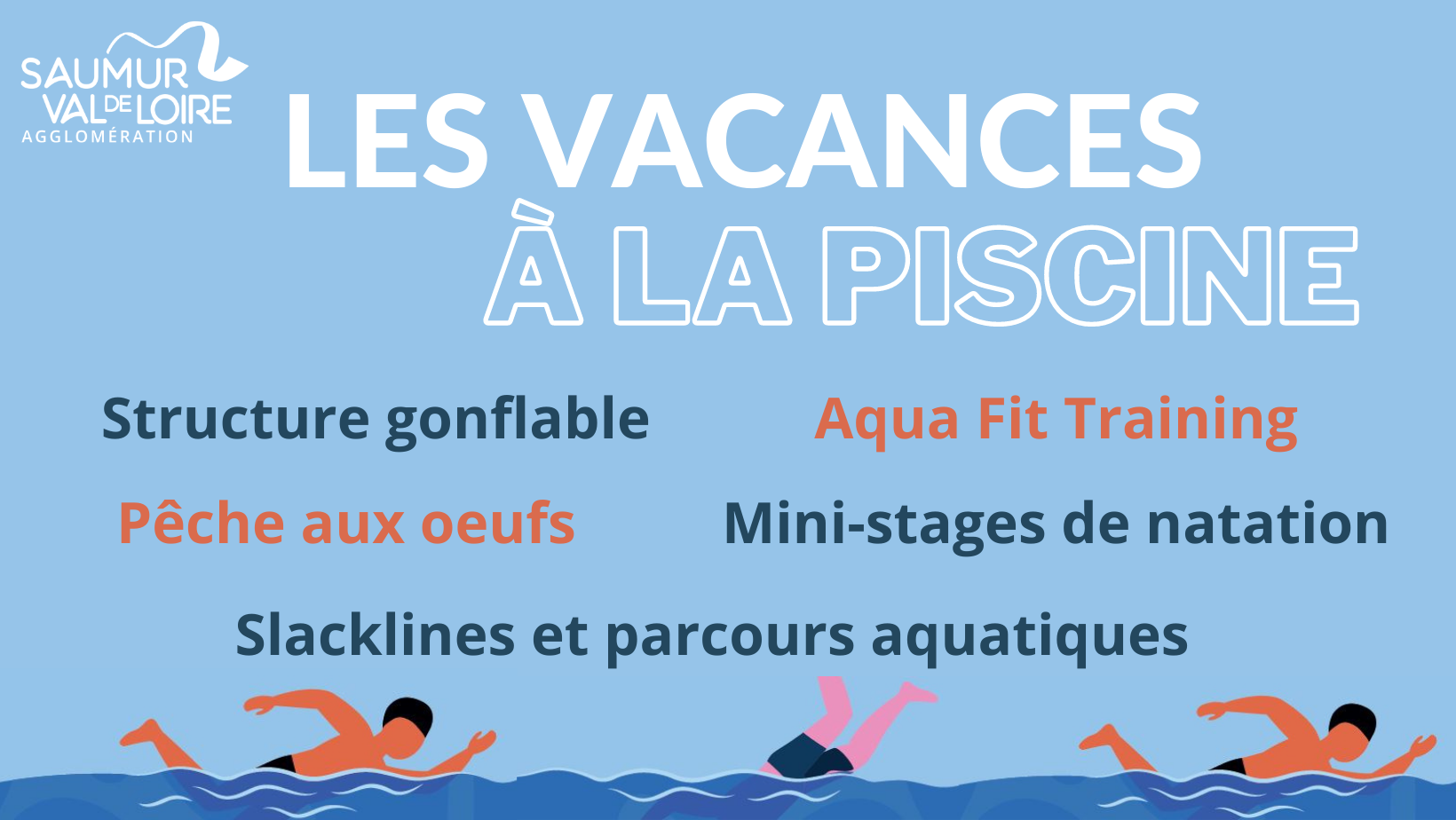 Les vacances de printemps à la piscine !