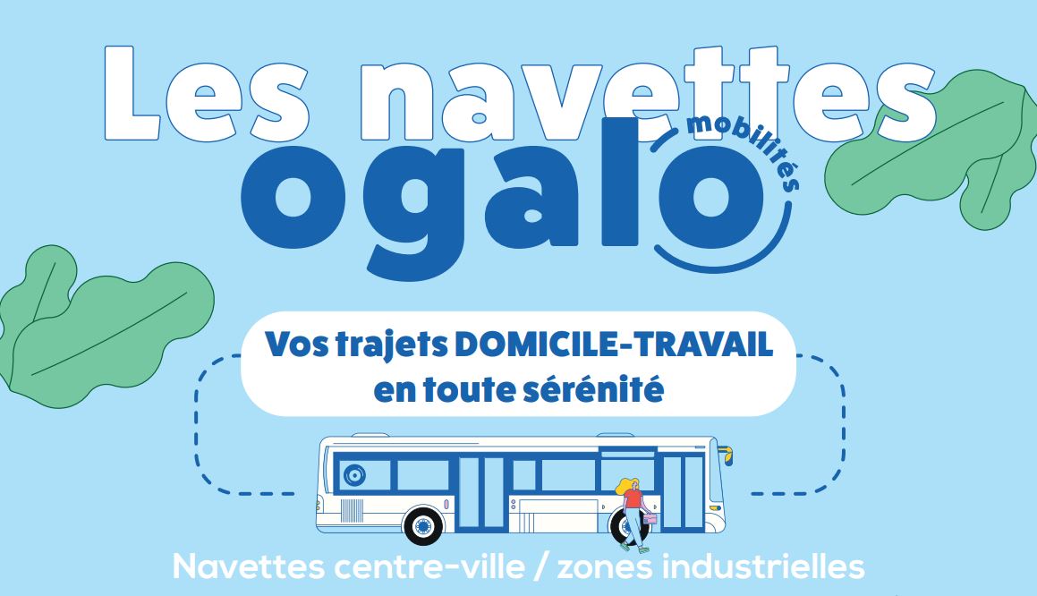 OGALO Mobilités : des navettes vers les ZI de Chacé et de La Ronde